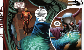 Illustration for article titled Just in time, Kieron Gillen’s Iron Man soars with a new arc and artist
